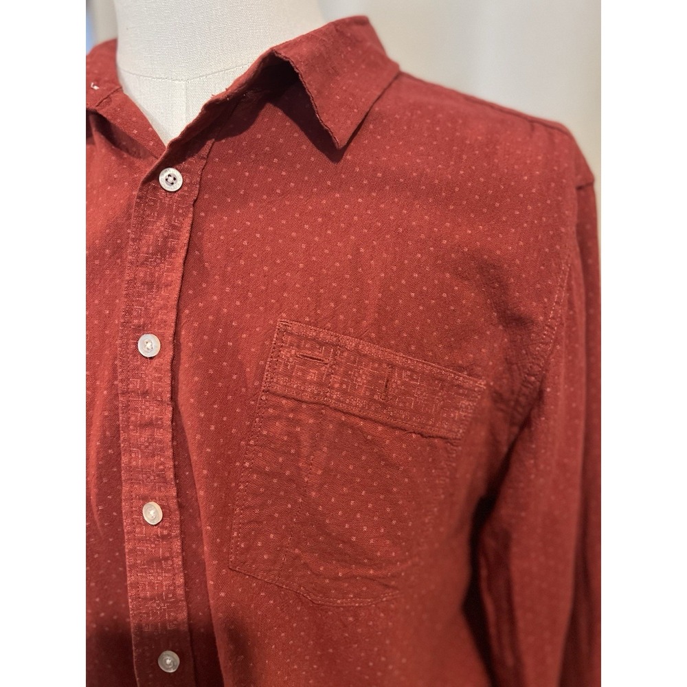 JNCO Men's Xl Button Up Shirt Red - Picture 2 of 6